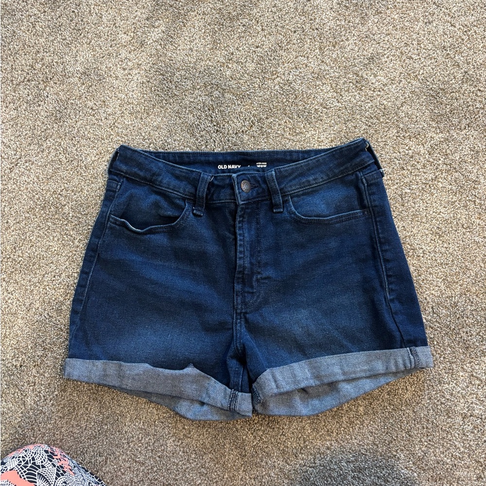 Old Navy Women's Deep Indigo Jean Shorts
